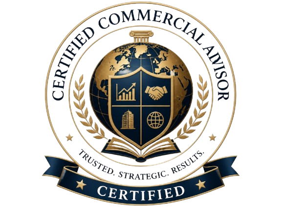 Certified Commercial Advisor badge